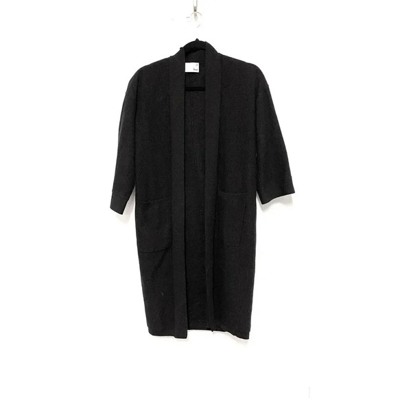 Aritizia Wilfred Free Longline Open Front ¾ Sleeve Cardigan -Autumn Cozy Sweater - Picture 1 of 4